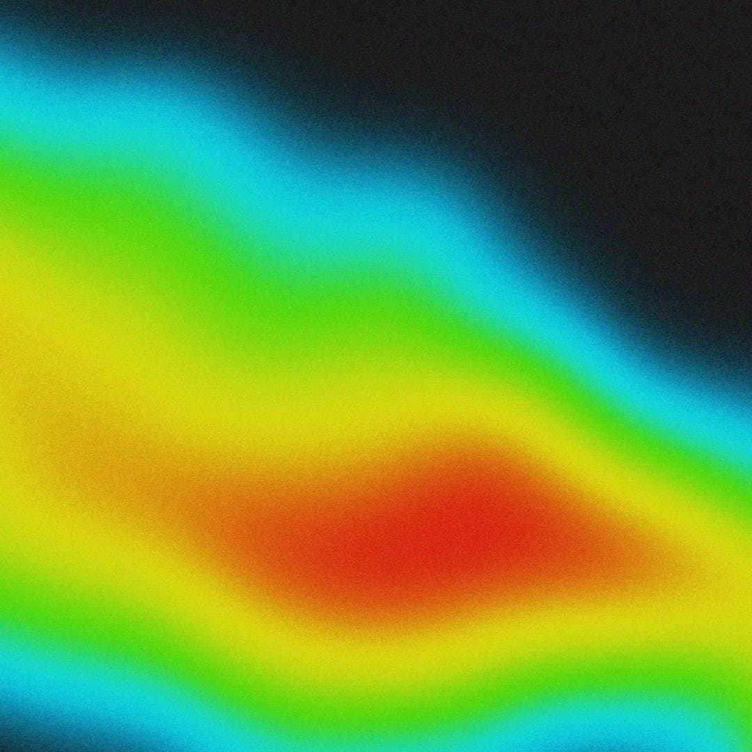 Section of thermal imaging photo