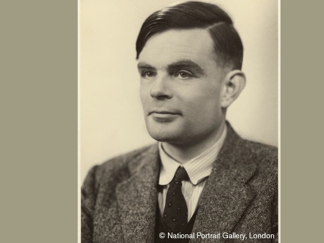 Portrait of Alan Turing by Elliott & Fry © National Portrait Gallery, London