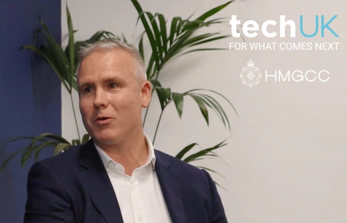 HMGCC CEO George Williamson being interviewed